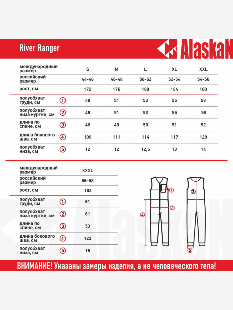 Флисовый комбинезон Alaskan River Ranger Bib