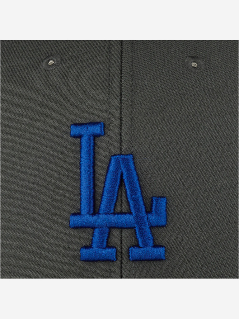 Бейсболка 47 BRAND B-MVP12WBV-CCR Los Angeles Dodgers MLB (серый)