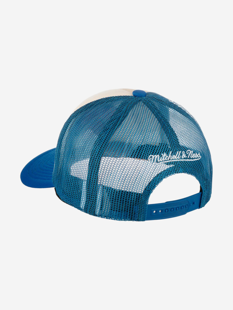 Бейсболка с сеточкой MITCHELL NESS 5HSSSH21334-NYKOFWH New York Knicks NBA (бежевый)