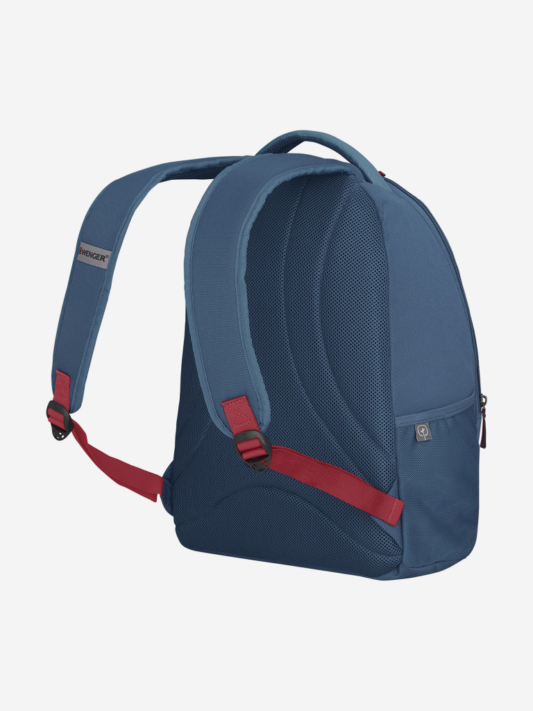 Рюкзак WENGER NEXT Mars 16", деним/синий, переработанный ПЭТ/Полиэстер, 33x24x46 см, 26 л.