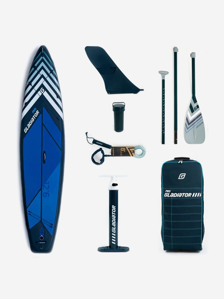 Надувная SUP доска Gladiator PRO 12'6" W SE OR