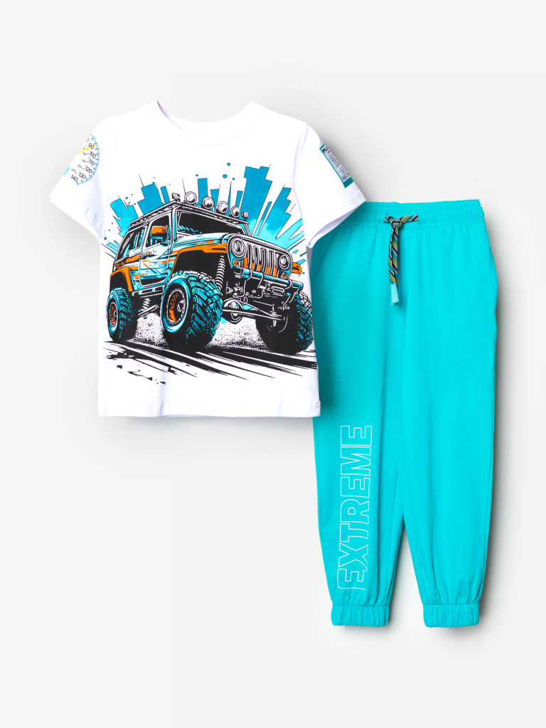 Комплект для мальчиков: футболка, брюки PlayToday