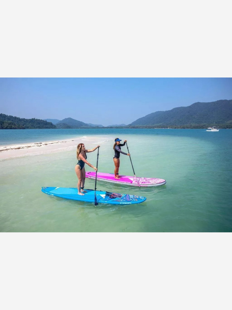 Сапборд надувной двухслойный Starboard iGO Tikhine Wave Deluxe Sc 10.8х33х4.75, 325x84x12 см