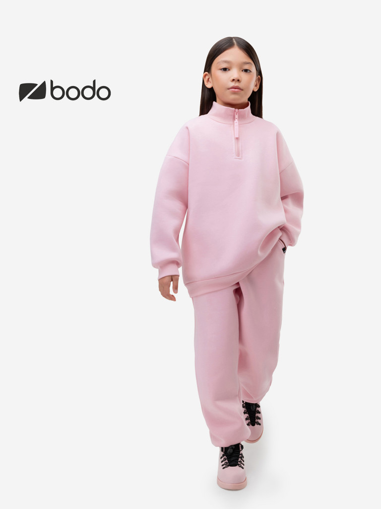 Костюм с начесом для девочек bodo