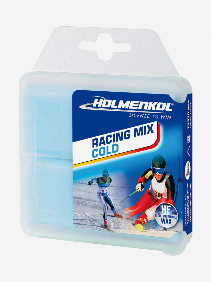 фото Мазь скольжения holmenkol racingmix cold, -10c/-25c, голубой