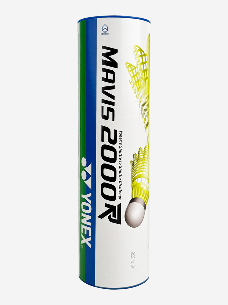 Воланы пластиковые Yonex Mavis 2000R, Средняя, 6шт.