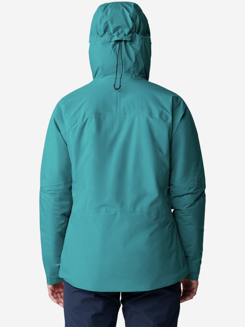 фото Куртка утепленная женская mountain hardwear stretch ozonic, голубой