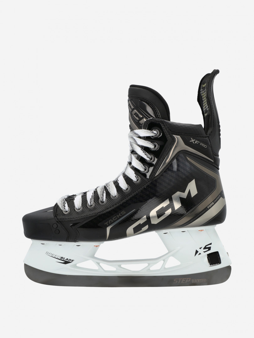 Коньки хоккейные CCM Tacks XF PRO SR Tapered, Черный