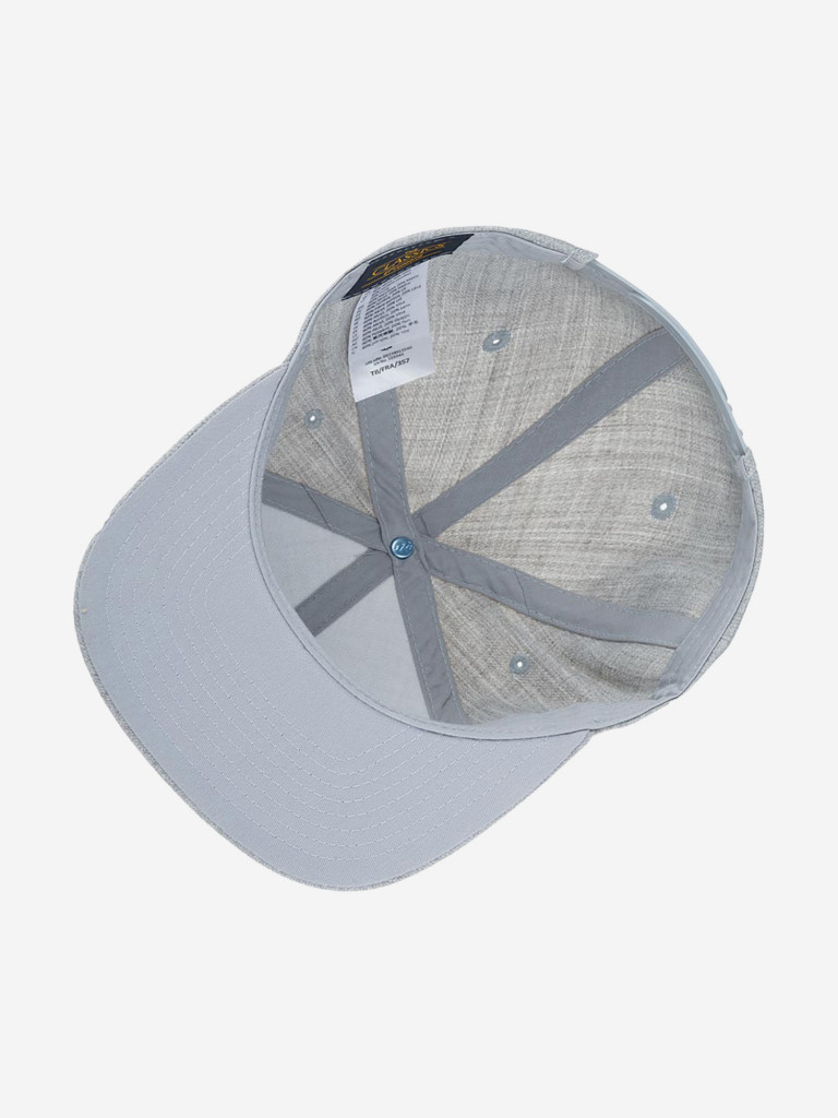 Бейсболка с прямым козырьком FLEXFIT 6089M (серый)