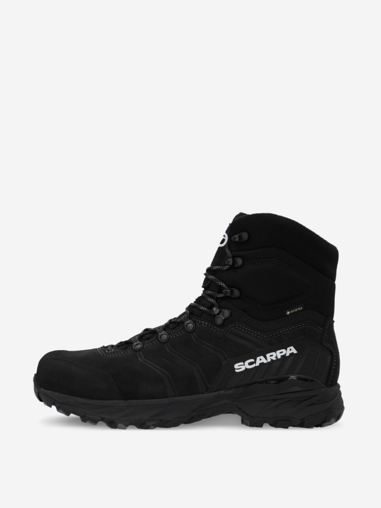 Ботинки утепленные мужские Scarpa Rush Polar GTX New темно-серый/черный  цвет — купить за 24899 руб., отзывы в интернет-магазине Спортмастер