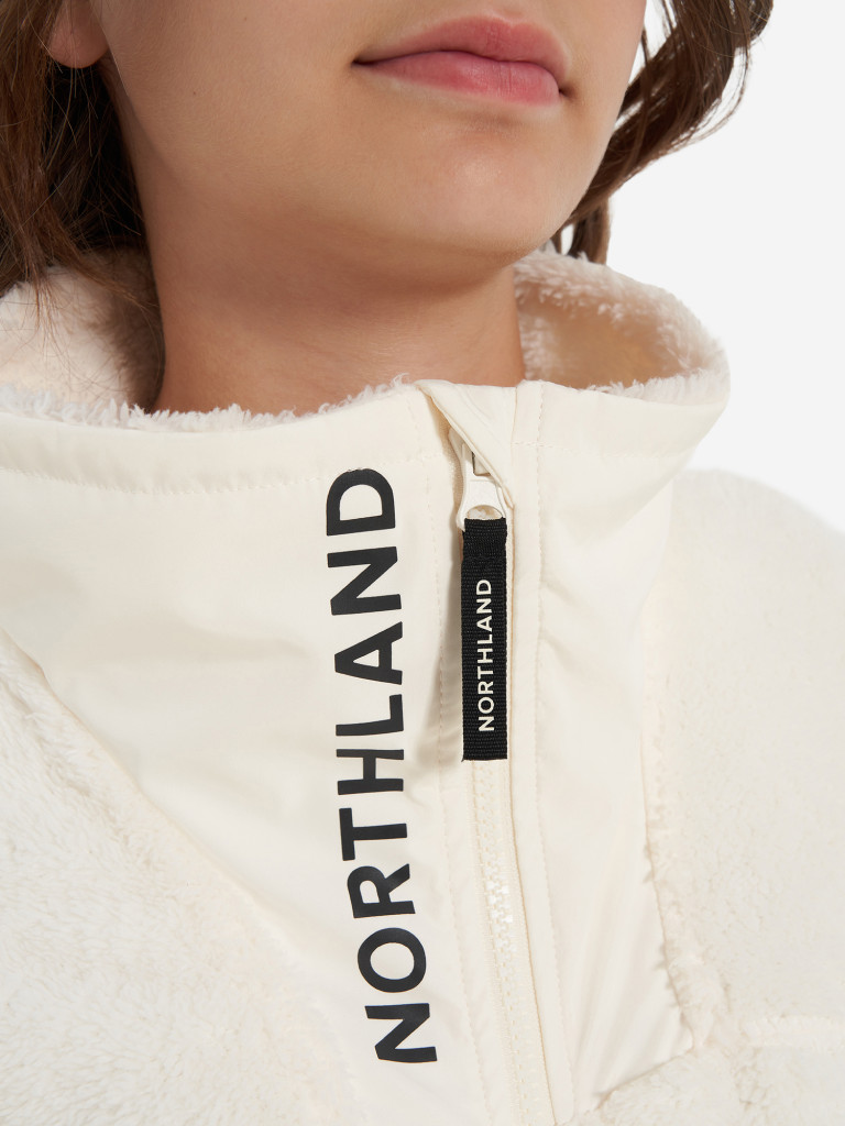 Джемпер флисовый для девочек Northland