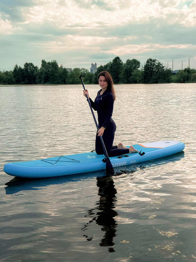 Сапборд надувной двухслойный OZERUS серия DAO 10.8'