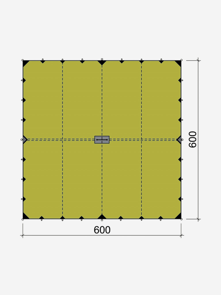 Тент Bask Canopy V3 6X6
