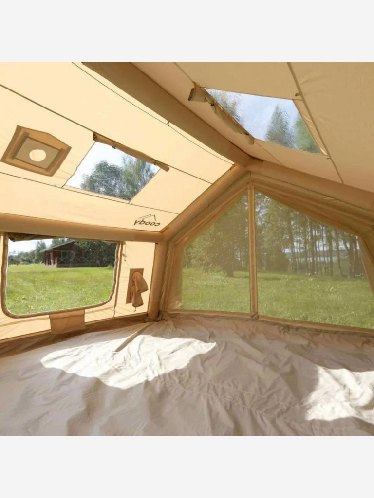 Надувная палатка Coody 10 Beige 2–6 человек