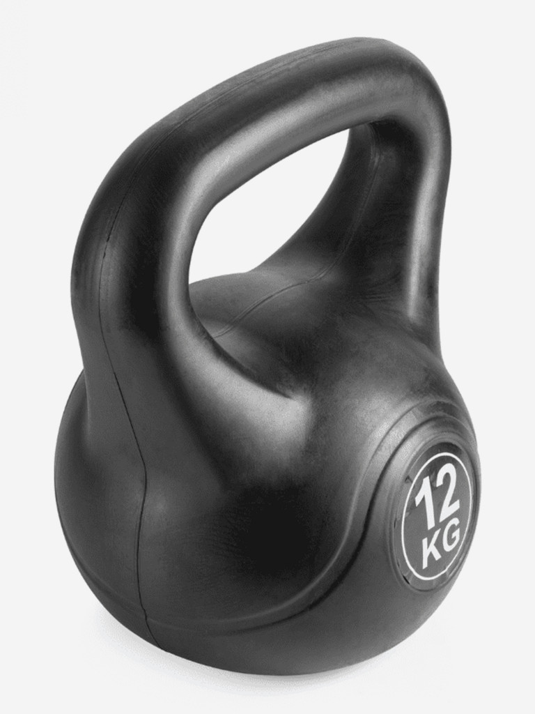 Гиря пластиковая Sportlim 12 кг Черная