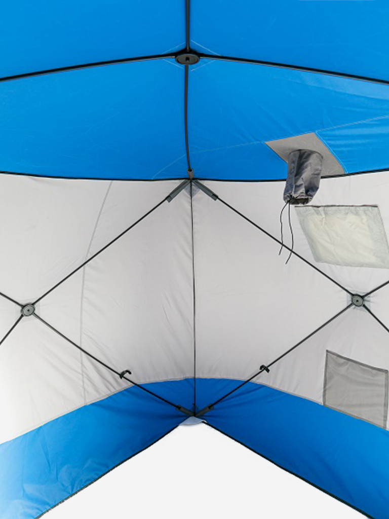 Палатка зимняя куб SIWEIDA SNOW трехслойная 220х220х210