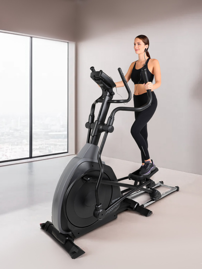 фото Эллиптический тренажер kettler elipso p, черный