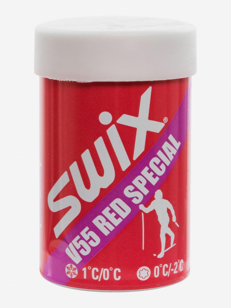 фото Мазь держания swix v55 red special, 0/+1 °c, красный