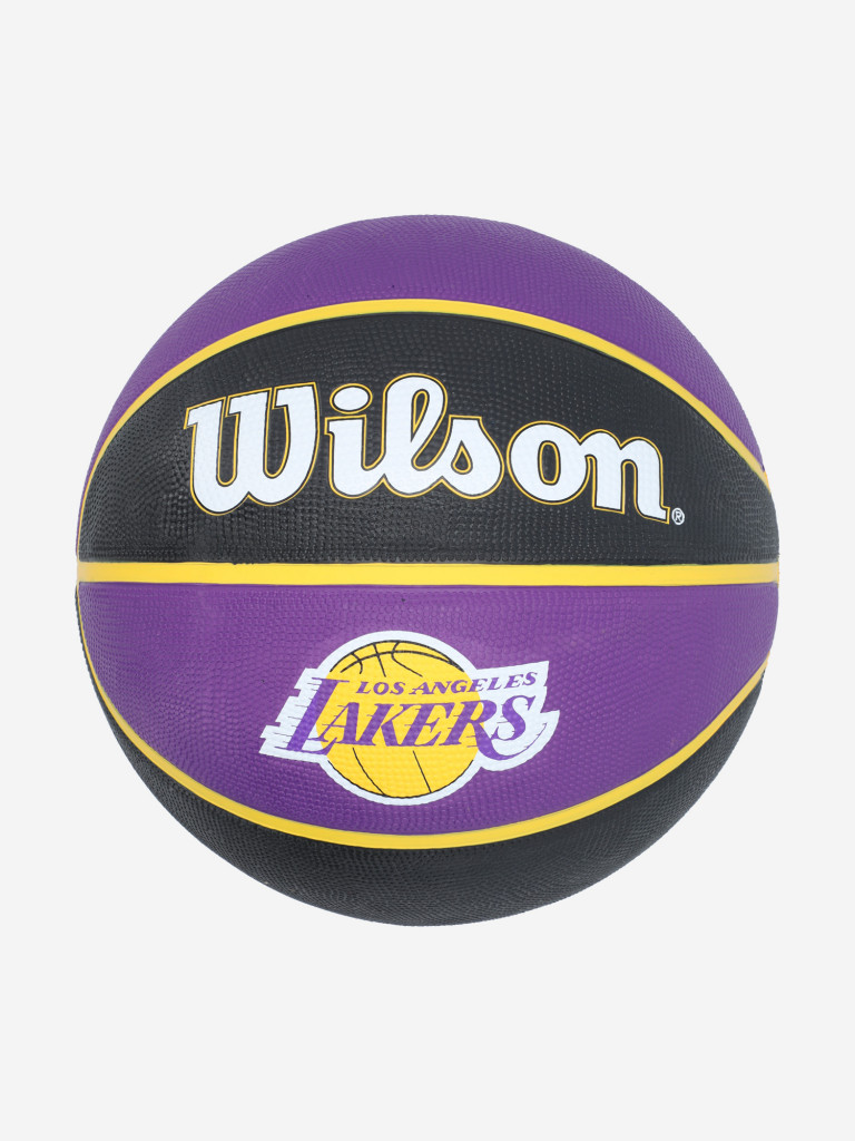 Мяч баскетбольный Wilson NBA Team Tribute BSKT LA Lakers фиолетовый цвет —  купить за 3299 руб., отзывы в интернет-магазине Спортмастер