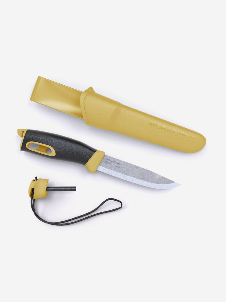 Нож Morakniv Companion Spark Yellow, нержавеющая сталь, 13573