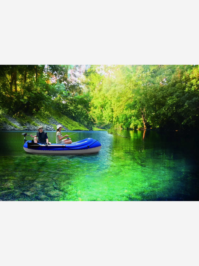 Лодка надувная Aqua Marina WILDRIVER-88822 с креплением для мотора T-18