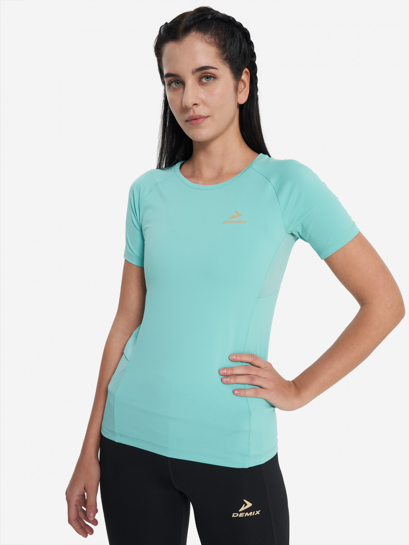 Футболка женская Demix Зеленый 1999₽