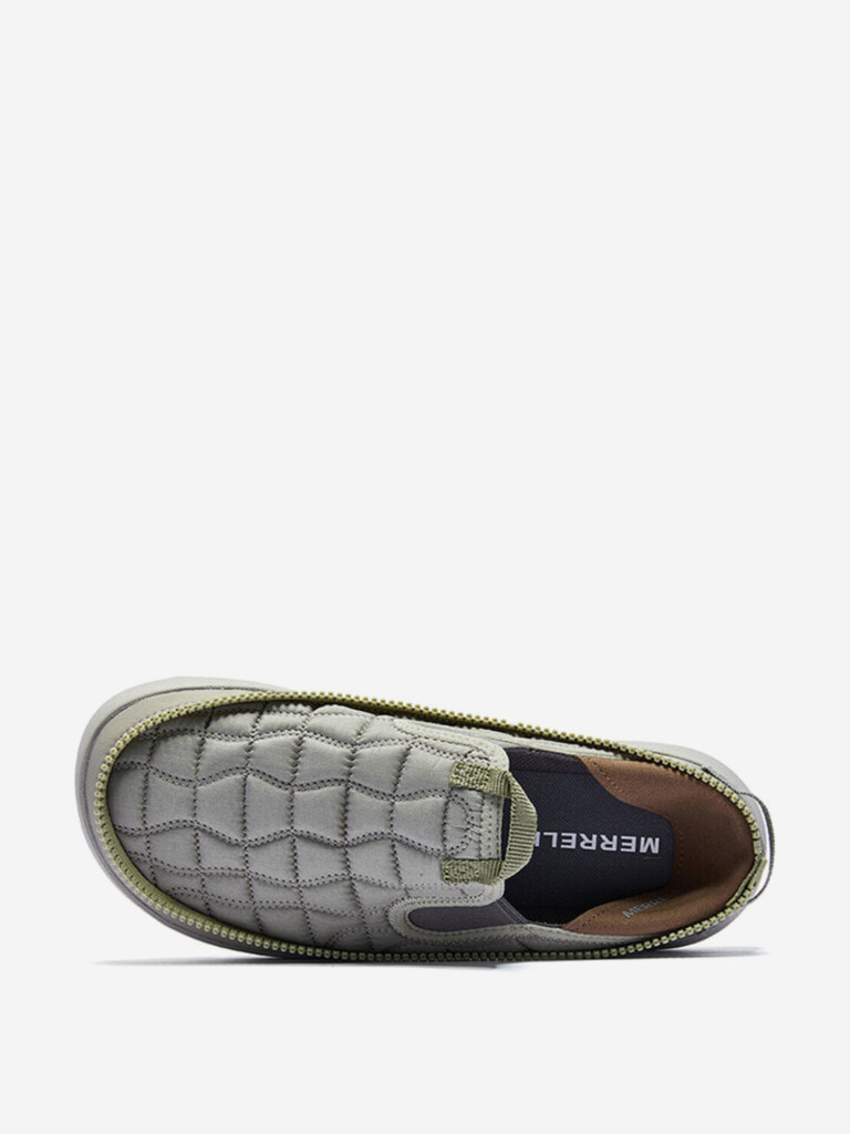 Кроссовки Merrell Hut Moc 2 Slip-on Abrasion-Resistant Slip-Resistant Low-Top Comfortable Casual Shoes Men's Bean Gray Green
