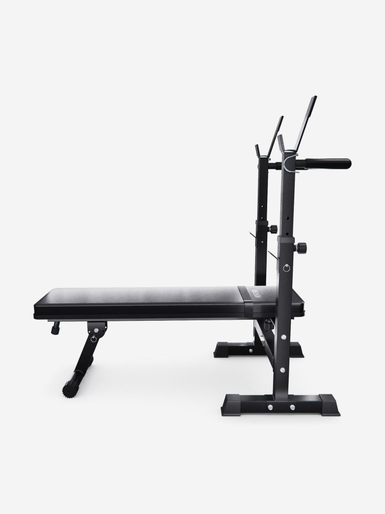 Скамья со стойками под штангу DFC MELKIN MKBP01