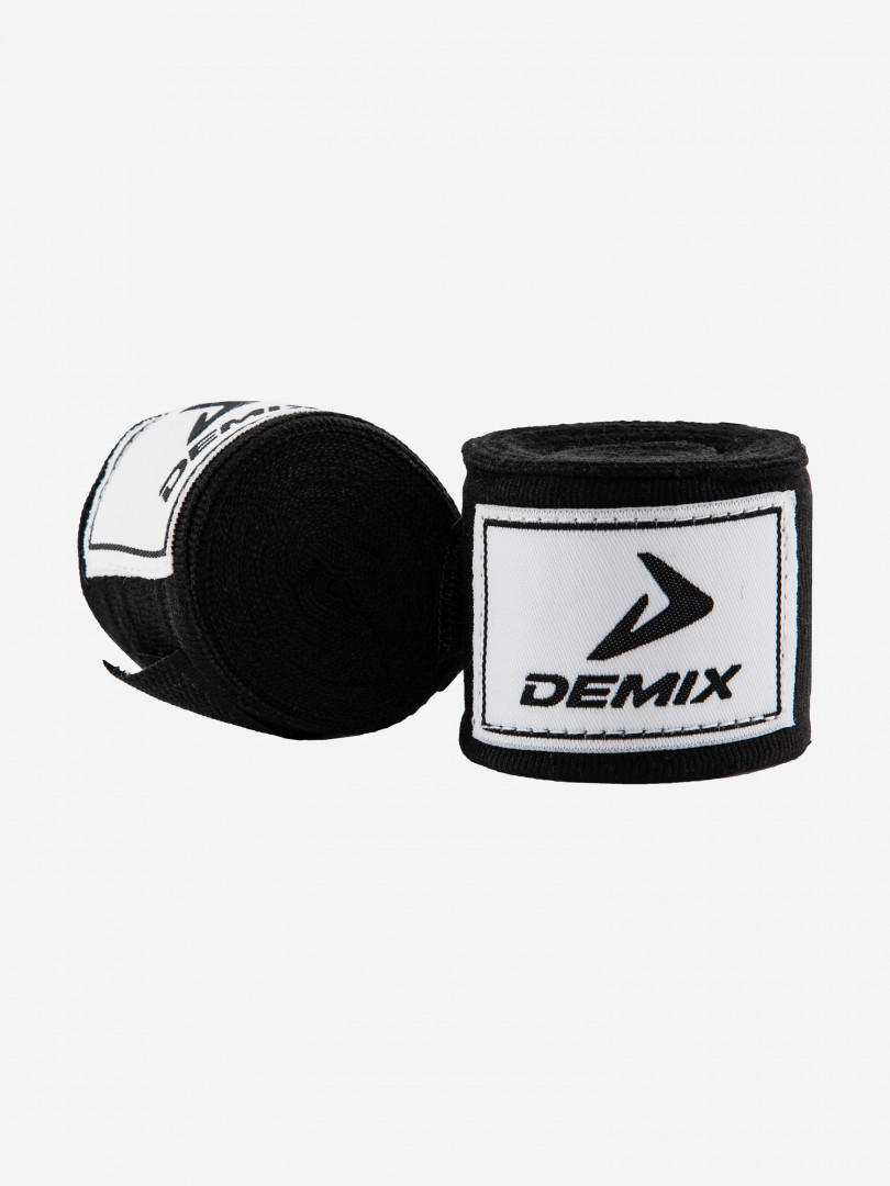 фото Бинты боксерские demix 2,5 м, 2 шт., черный