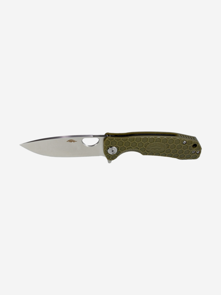 Honey Badger Flipper D2 L с зелёной рукоятью