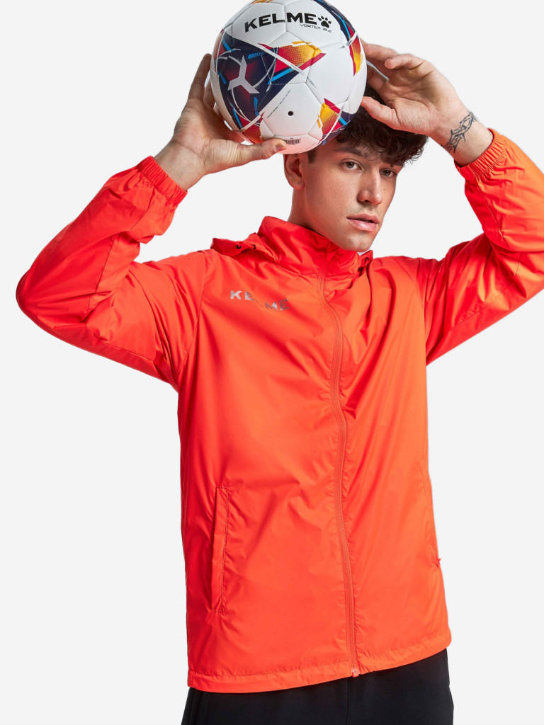 Ветровка мужская с капюшоном KELME Raincoat