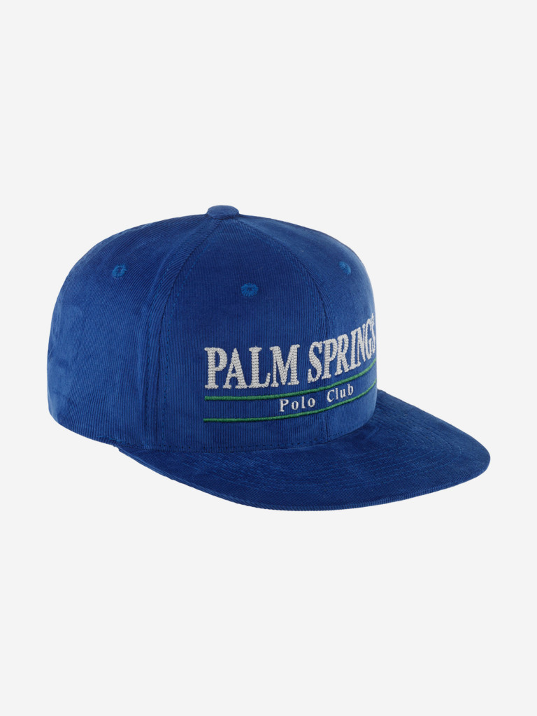 Бейсболка с прямым козырьком HOOD 100-TWC028-CA024-RL Palm Springs (синий)