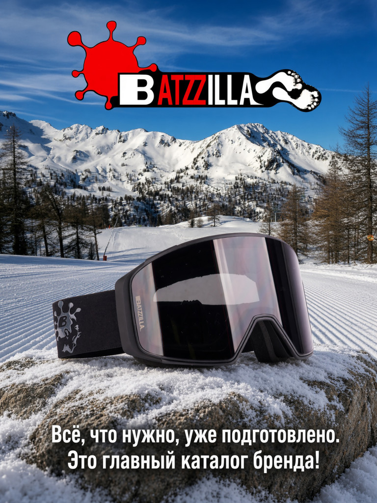 Маска для горных лыж и сноуборда ALPHA
