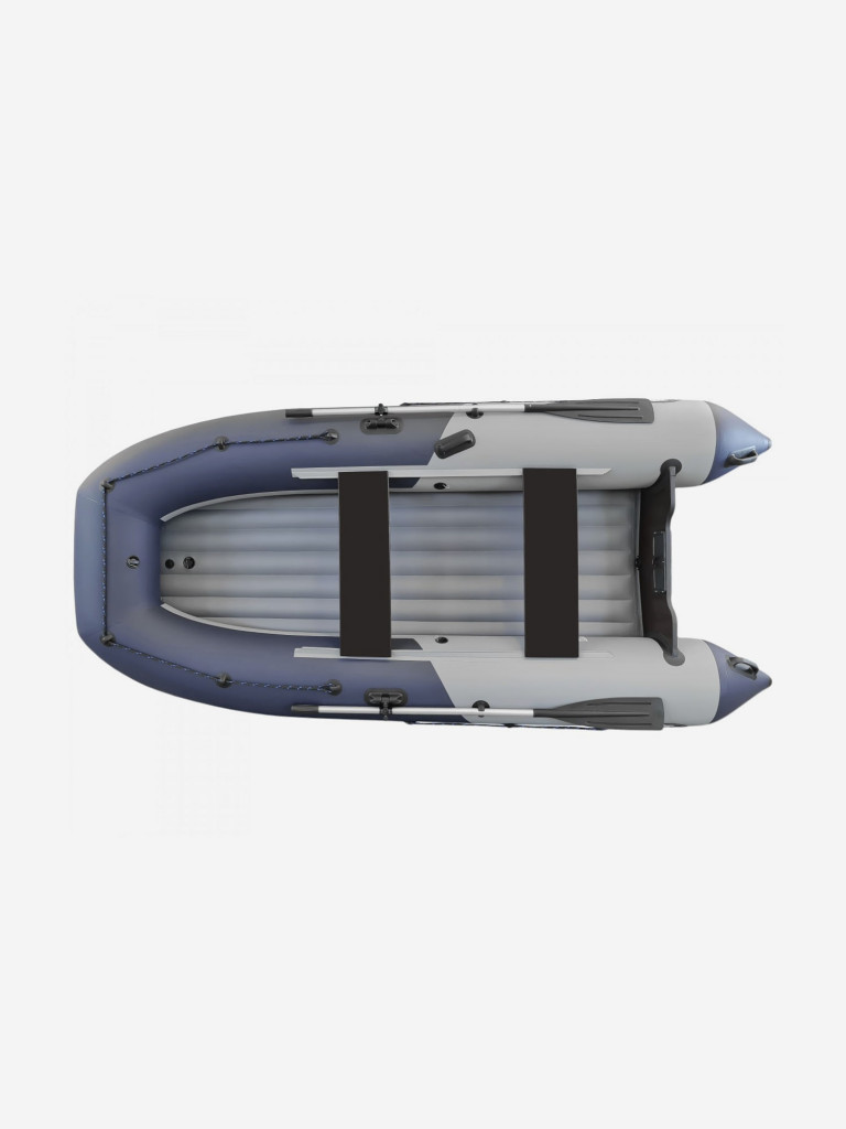 Надувная лодка НДНД Grouper 335, серо-синий