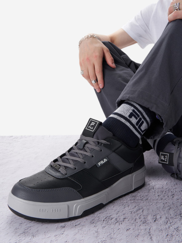 Кеды мужские FILA FX-1000 Low арт. 118493 белый/черный цвет — купить за 5999 руб., отзывы в интернет-магазине Спортмастер