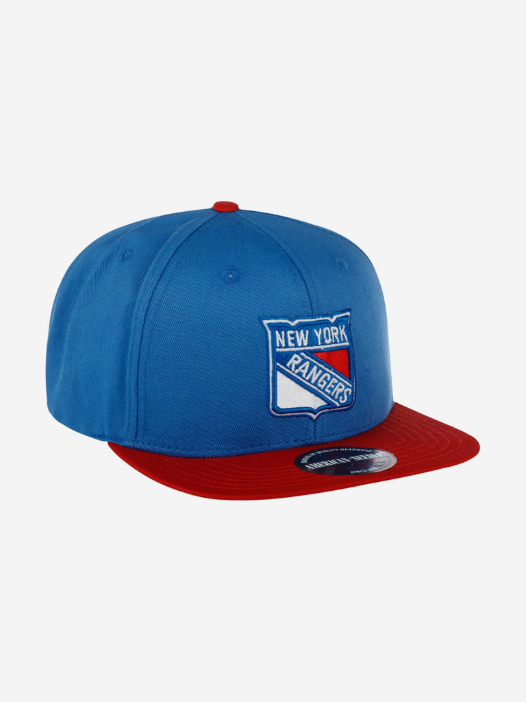 Бейсболка с прямым козырьком AMERICAN NEEDLE 41722A-NYR New York Rangers Outfield NHL