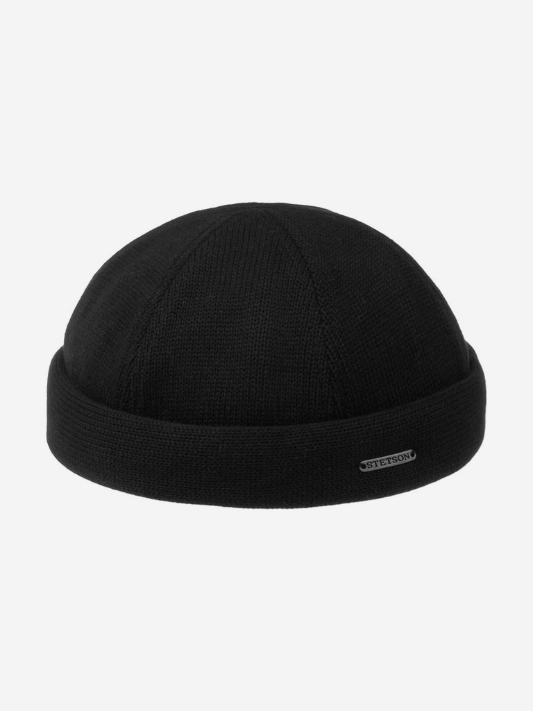 Шапка докер STETSON 8811101 DOCKER COTTON (черный)
