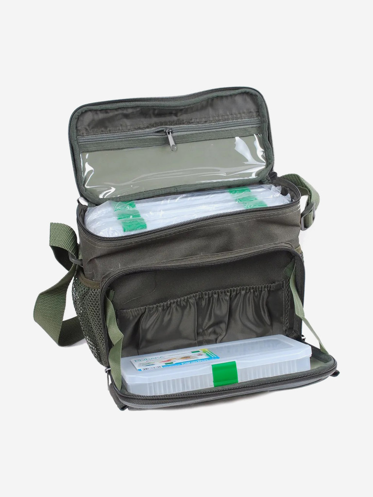 Сумка для рыбалки Fisherbox C106 в комплекте 3+1 коробка (220-3 шт, 216sh-1 шт)