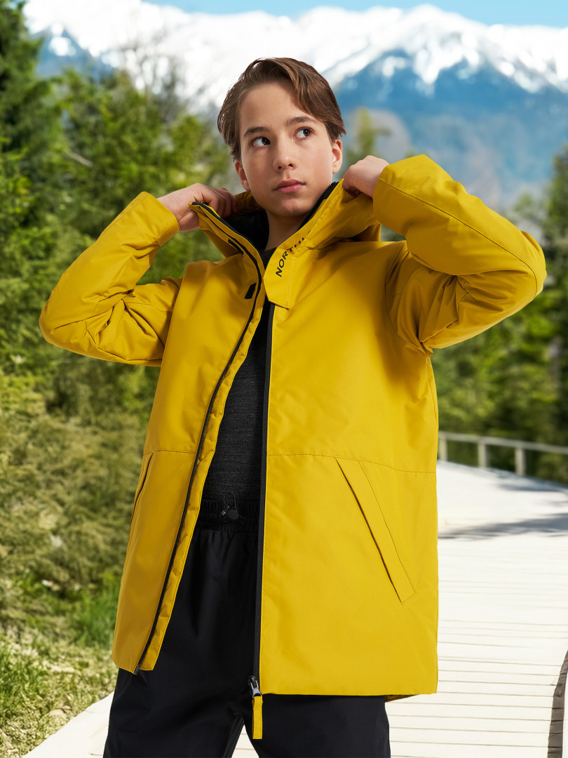 Куртка утепленная для мальчиков Northland Желтый 2079₽