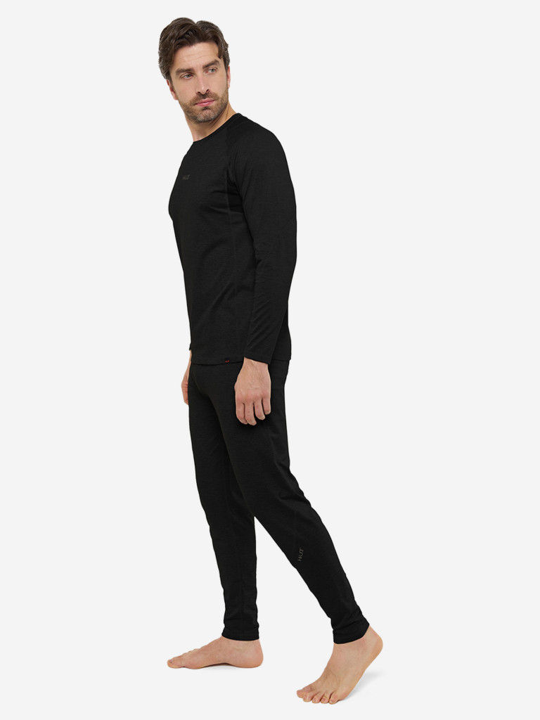 Термобелье мужское комплект HUT AMBUSH для охоты, черный