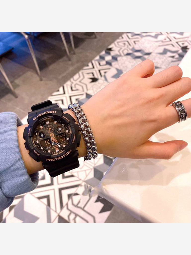 Спортивные часы CASIO G-SHOCK GA-100GBX-1A4