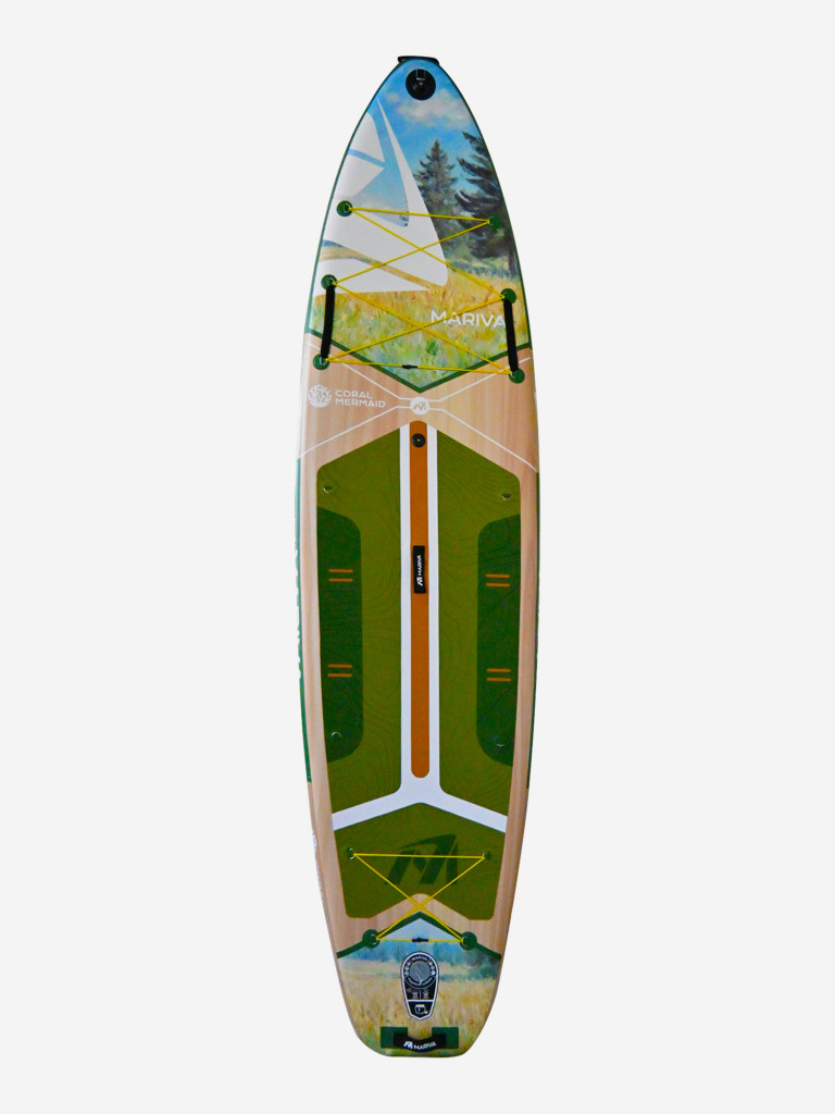 Сапборд двухслойный MARIVA Coral Queen Green 351 см