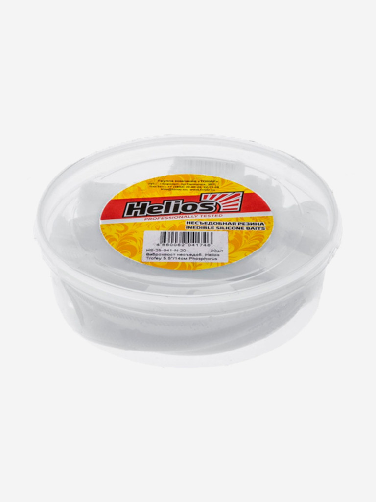 Мягкая приманка Helios Trofey, 5,5'' / 14 см, Phosphorus, 20 шт (HS-25-041-N-20)