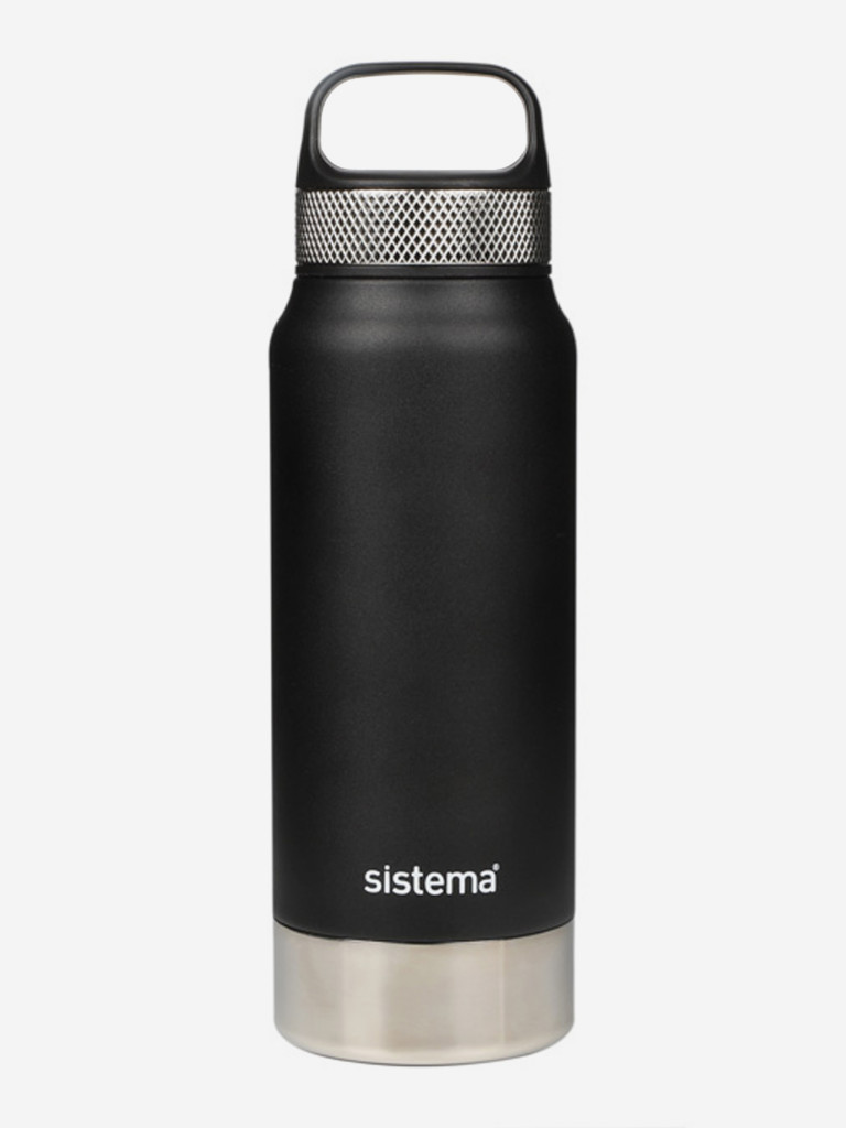 Термобутылка Sistema "Hydrate" 650мл черная 560