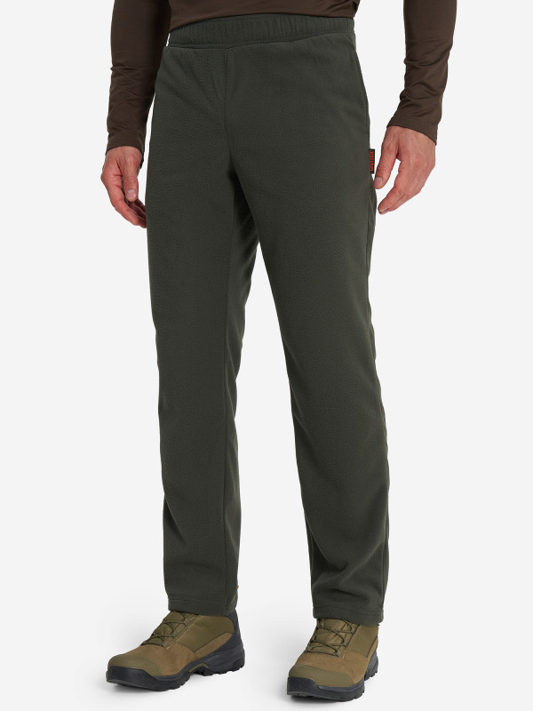 Брюки флисовые мужские Geotech арт. 130799 темно-зеленый цвет — купить за 1799 руб., отзывы в интернет-магазине Спортмастер