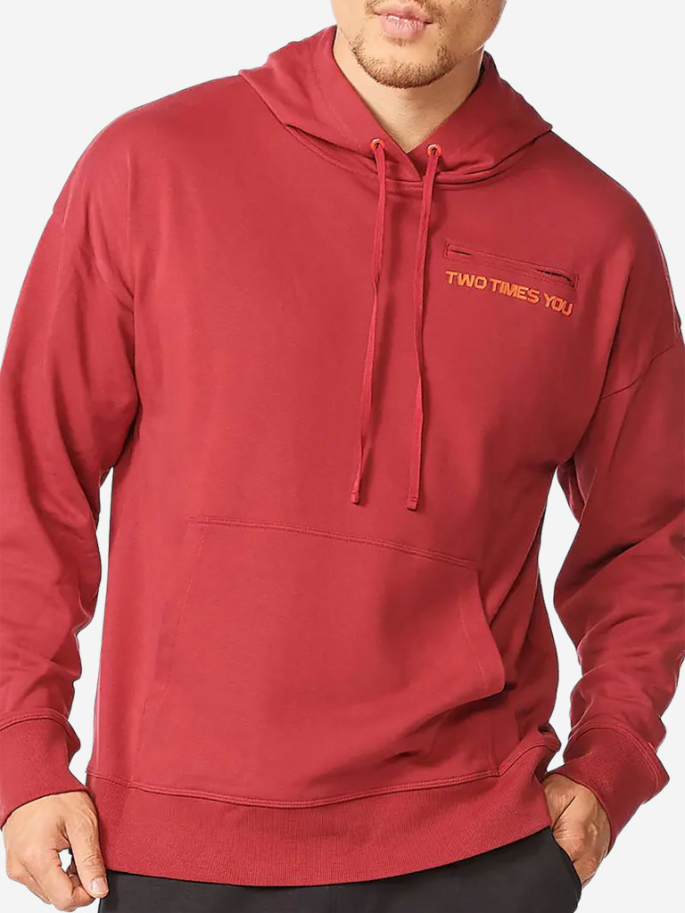 Худи 2XU Contender Oversized Hoodie Red