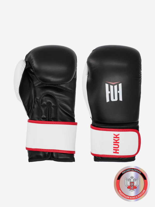 Перчатки боксерские Hukk Round черный цвет — купить за 2799 руб., отзывы в интернет-магазине Спортмастер