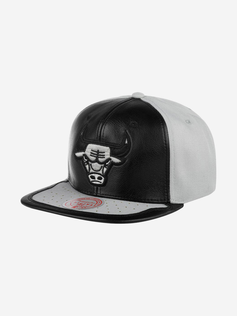 Бейсболка с прямым козырьком MITCHELL NESS 6HSSMM19224-CBUBKGY Chicago Bulls NBA