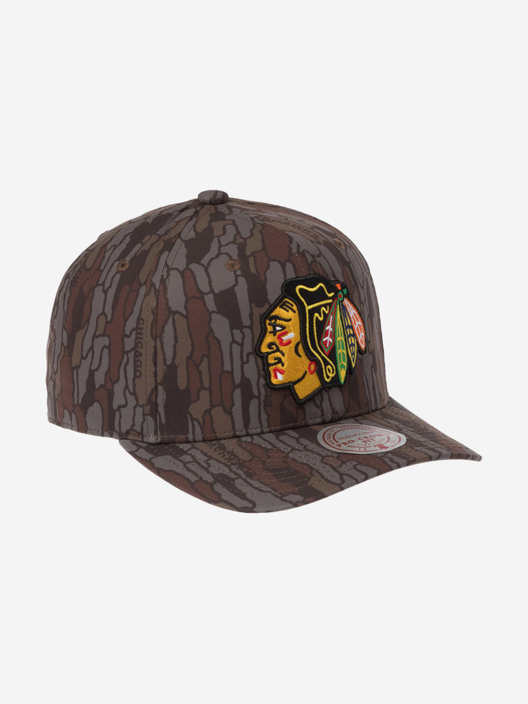 Бейсболка MITCHELL NESS HP15005-CBHCAMO Chicago Blackhawks NHL