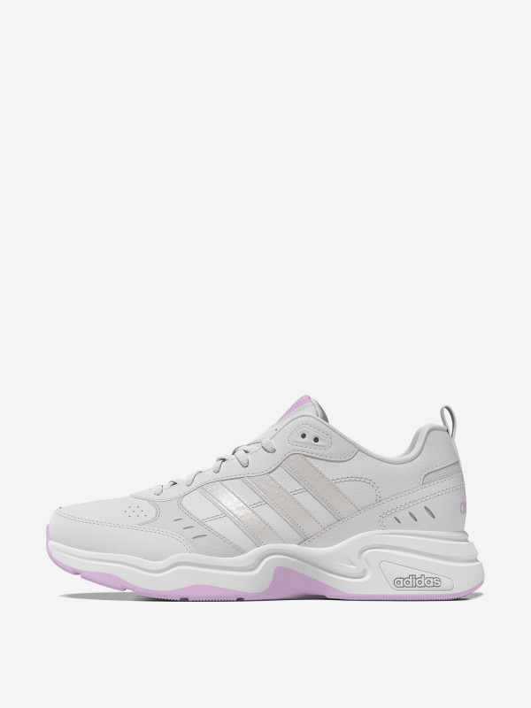 Кроссовки женские adidas Strutter арт. IG6287 белый/сиреневый цвет — купить за 5499 руб. со скидкой 50 %, отзывы в интернет-магазине Спортмастер